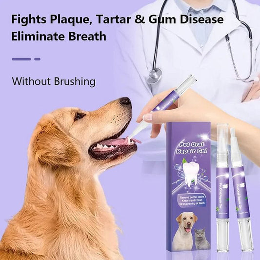 🥇ΠΩΛΗΣΤΕ 1 ΔΩΡΕΑΝ ΔΩΡΕΑΝ🔥Pet Oral Repair Gel🐱🐶