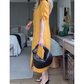 👗 Γυναικείο μάξι φόρεμα με πλαϊνό σκίσιμο και κουμπιά