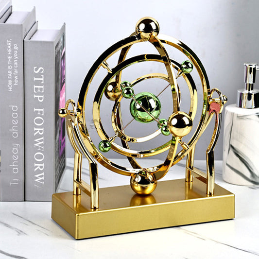 ⏳Ofertă specială limitată⌛Pendul cu mișcare perpetuă Celestial Orbit - Decorațiune rotativă creativă pentru casă