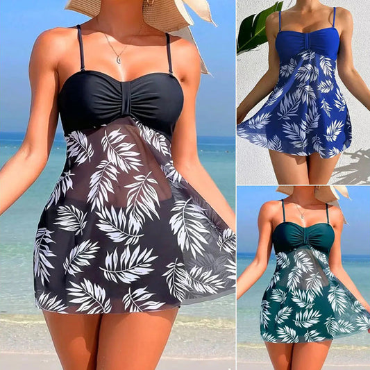 🔥  Costum de baie două piese sexy | Bikini bandeau și top